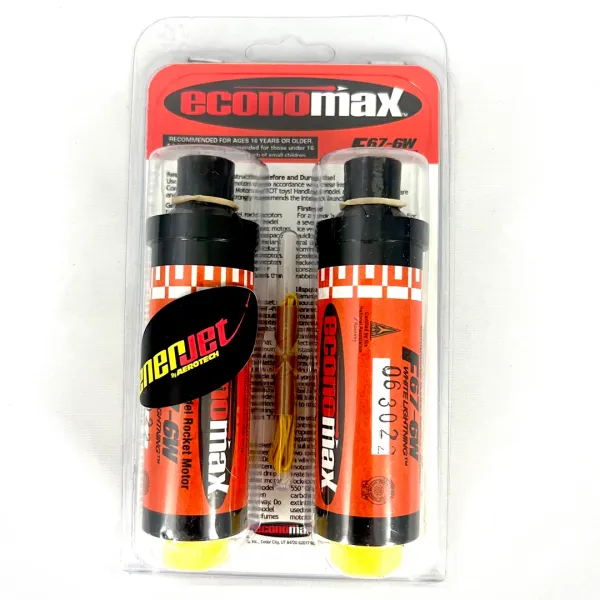 Aerotech F67-6W Econojet 2-Pack (P1)
